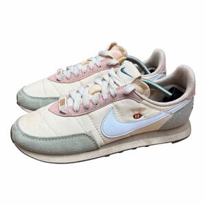 Nike Waffle Trainer 2 Cashmere Beige Women Sz 7 Casual Lifestyle Shoe DM7188-717